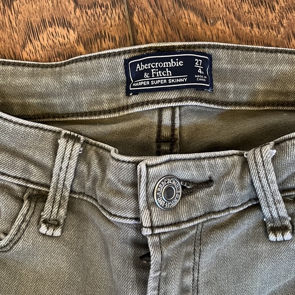 Abercrombie and Fitch Harper super skinny jeans size 27/4 - Picture 4 of 7